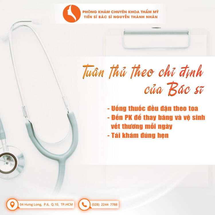 lưu ý sau phẫu thuật nâng mũi cấu trúc